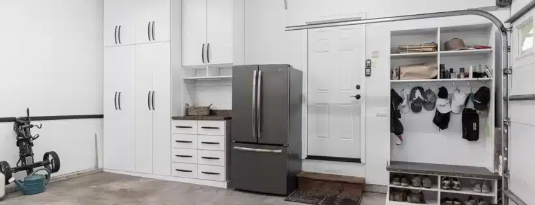 Beautifully organized garage by SimpliMind Organizing