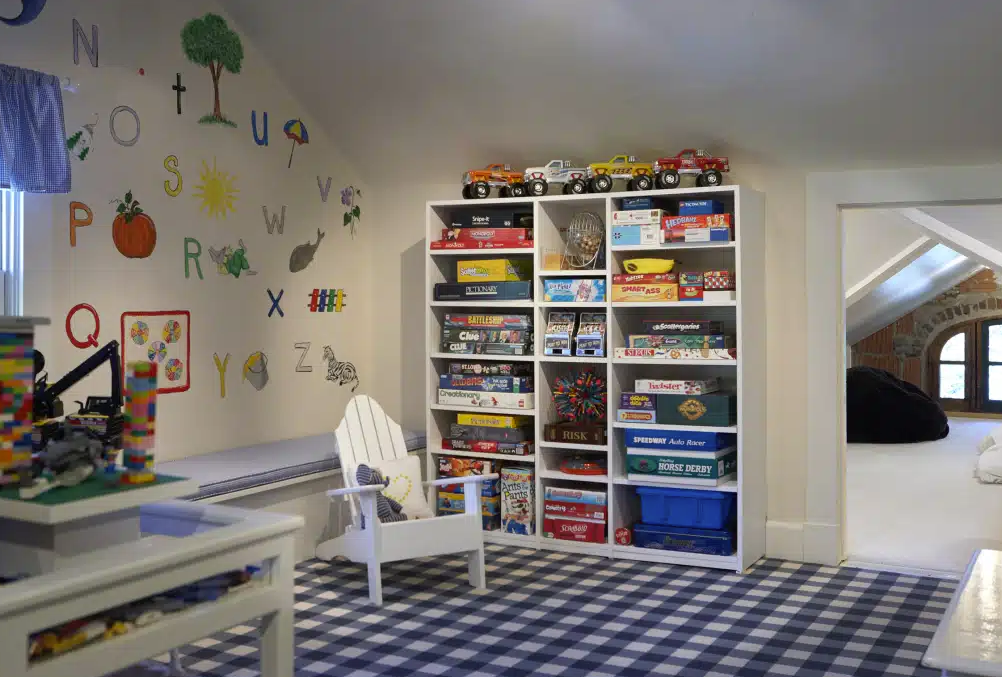 Organized kids playroom by SimpliMind Organizing in Dublin, Ohio