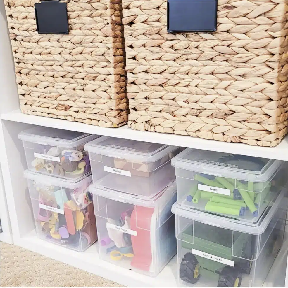 Organized storage bins and baskets — systems that last
