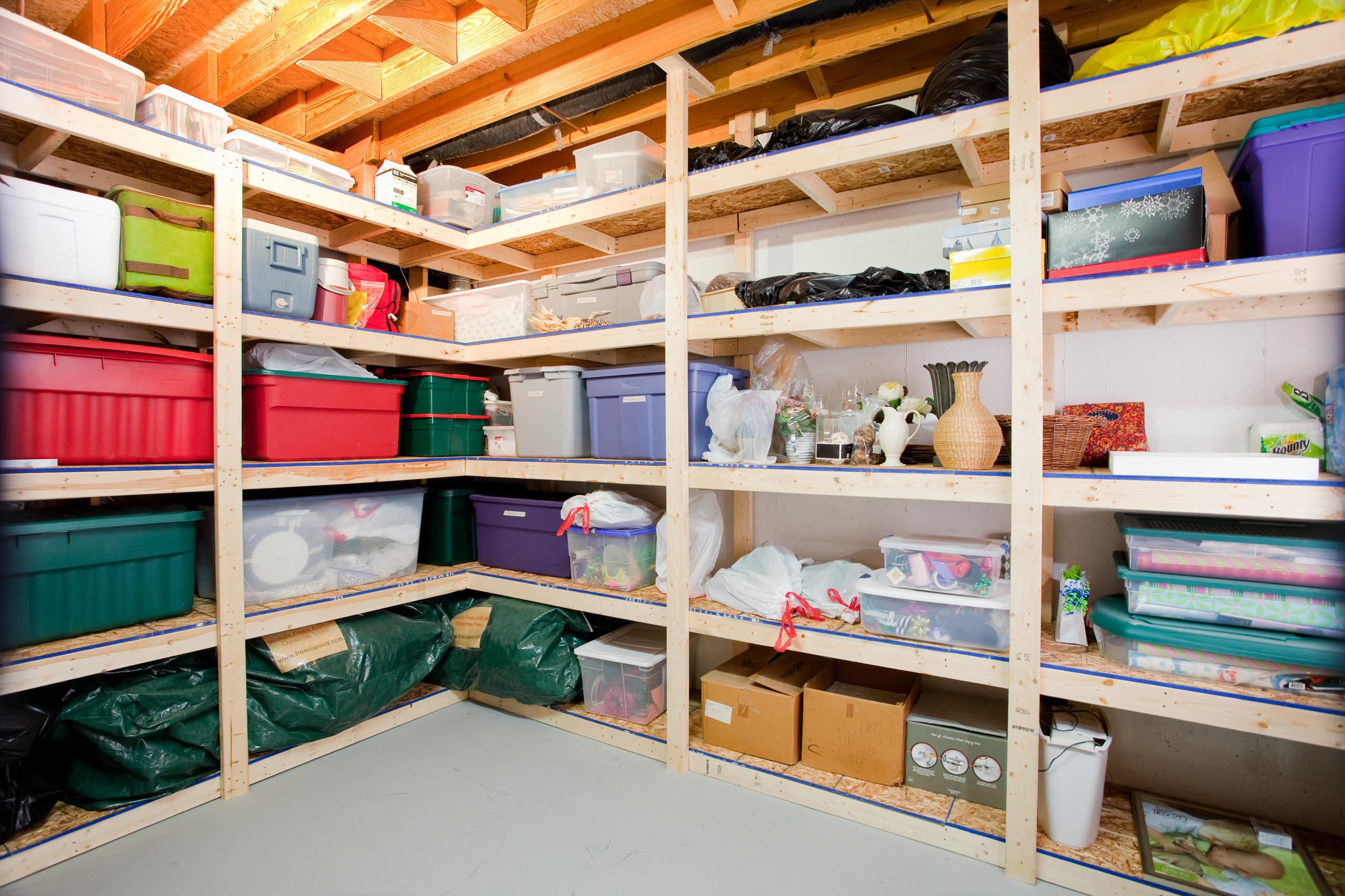 Organized basement by SimpliMind Organizing in Dublin, Ohio